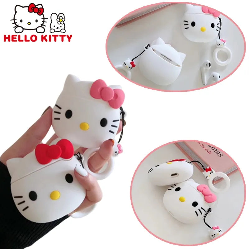 Protector de silicon kitty para audifonos