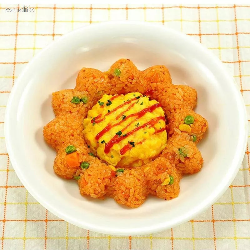 Juego de Moldes Para Arroz Variado