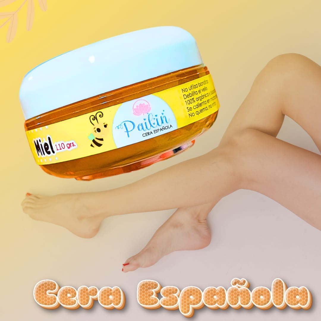 Cera española100% organica para depilar 110gr