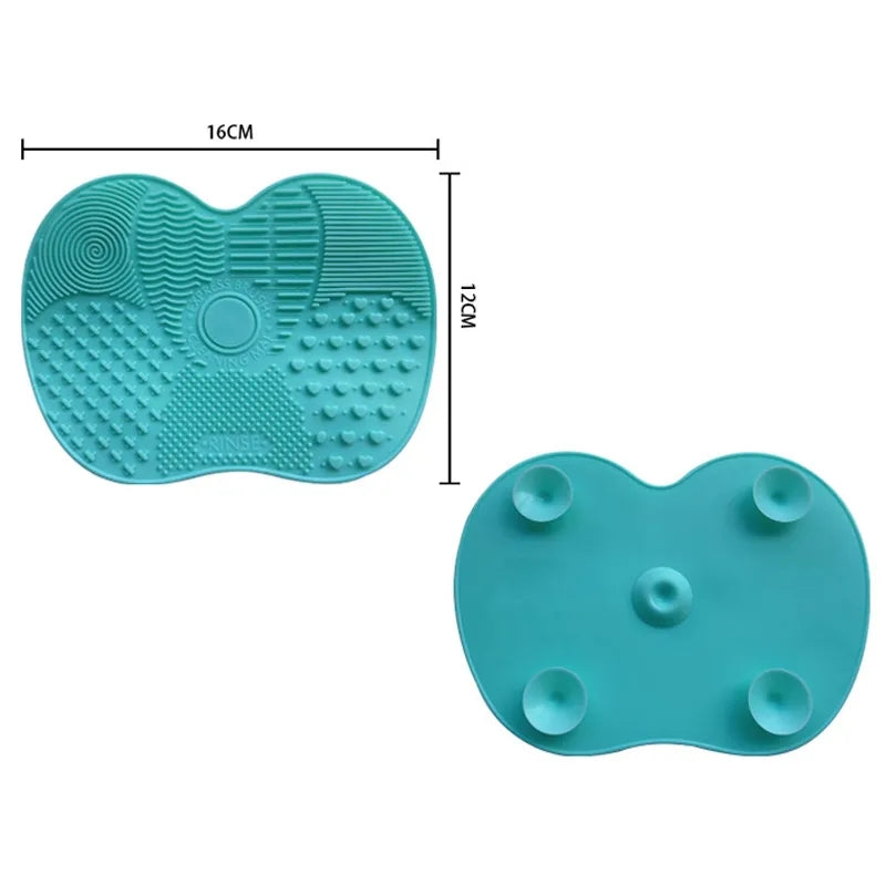 Docena de Tapete limpia brochas color variado