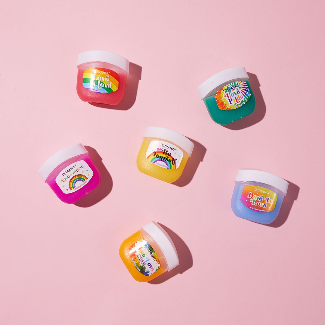 Bálsamo para labios Love Pride 🌈 Variado Ultramo 💜
