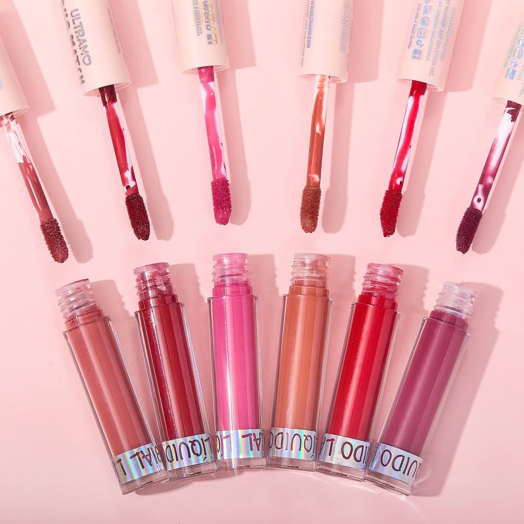 Labial liquido+gloss transparente Duo Match ULTRAMO