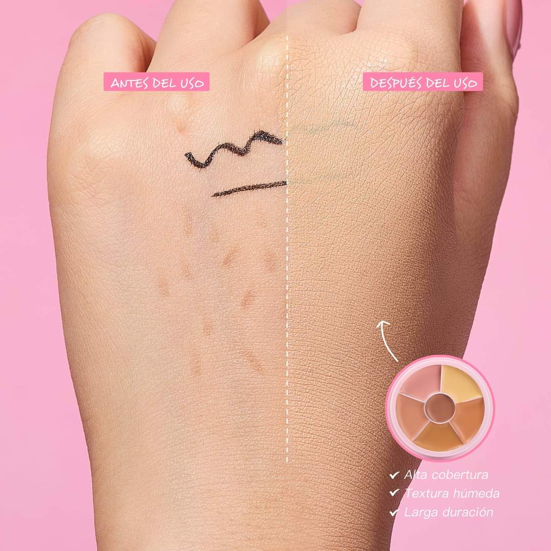 Paleta de correctores en crema Flawless Makeup variado ULTRAMO