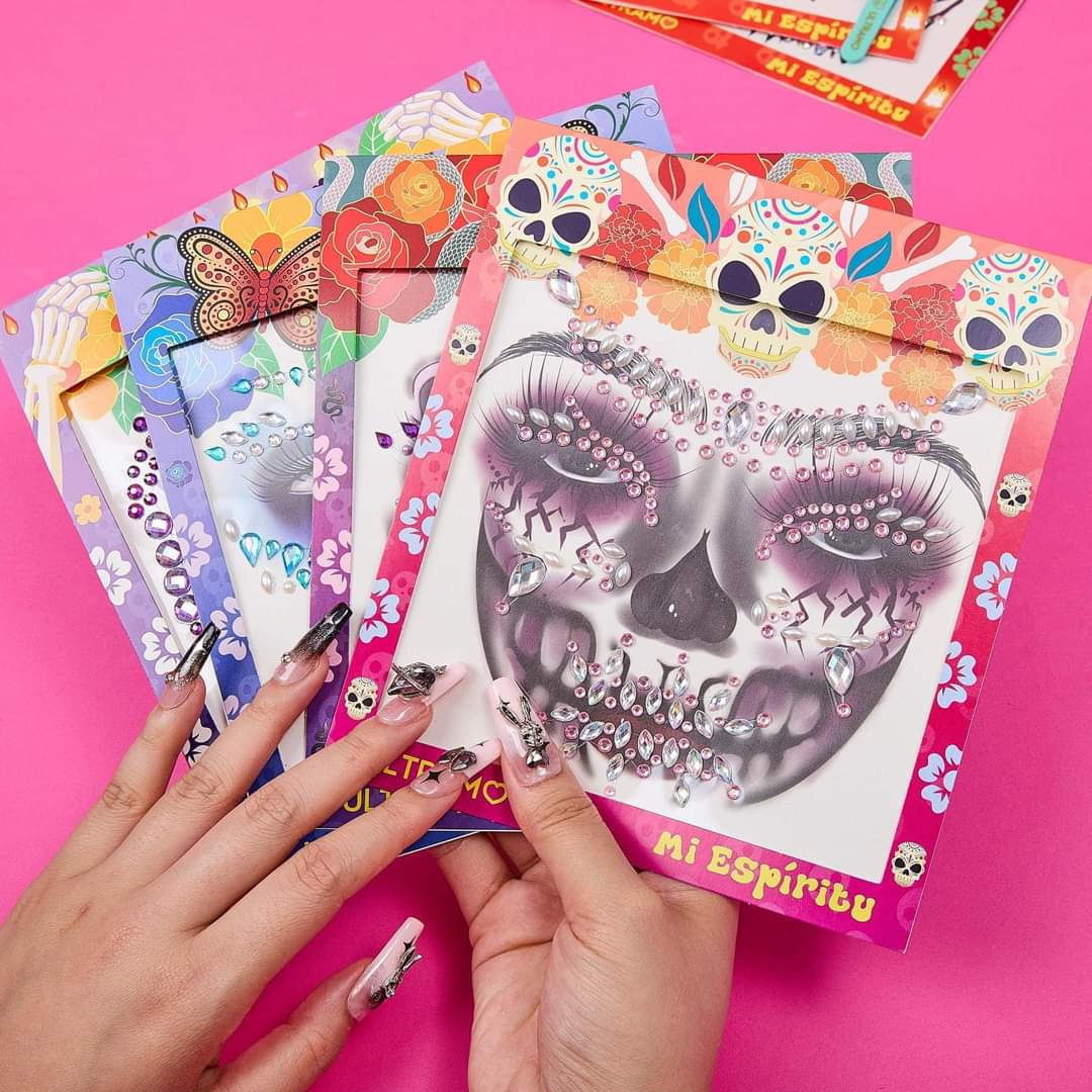 Paquete de 12 Gemas faciales catrina variado ULTRAMO