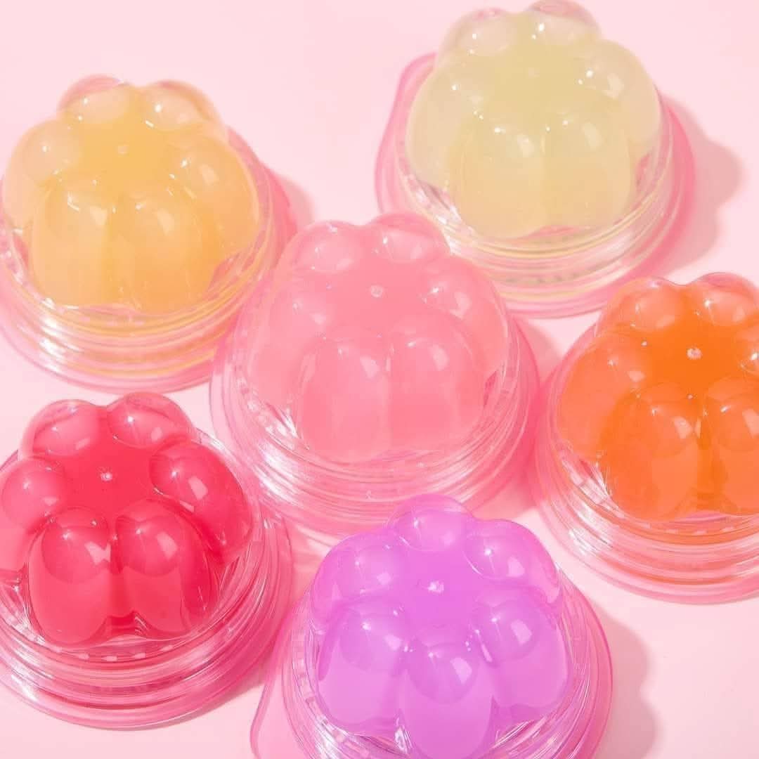 Balsamo labial en forma de gelatina variado