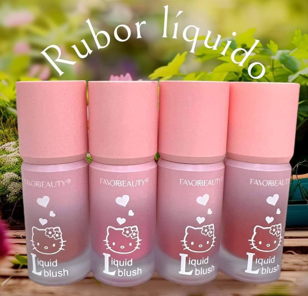 Rubor liquido kitty variado