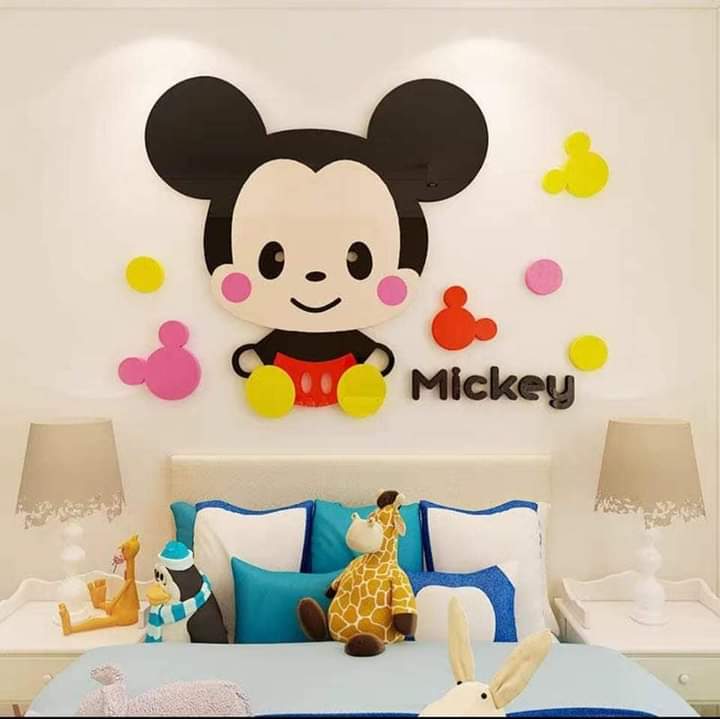 Piezas Armables Decorativas Mickey