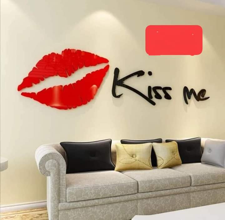 Piezas Armables Decorativas Kiss Me
