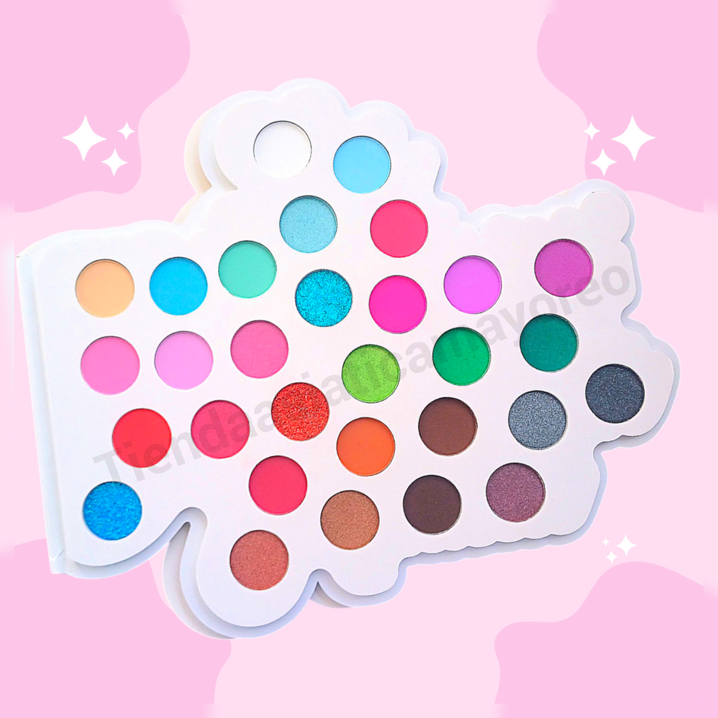 Paleta de sombras Nube Bichota 30 tonos