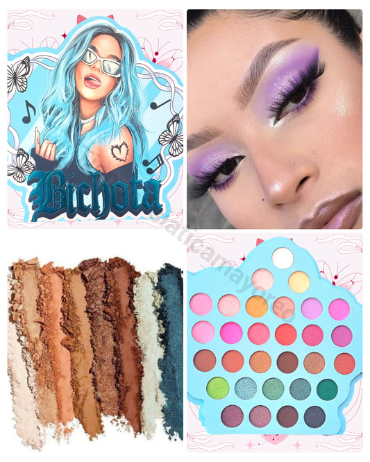 Paleta de sombras Butterfly bichota 30 tonos
