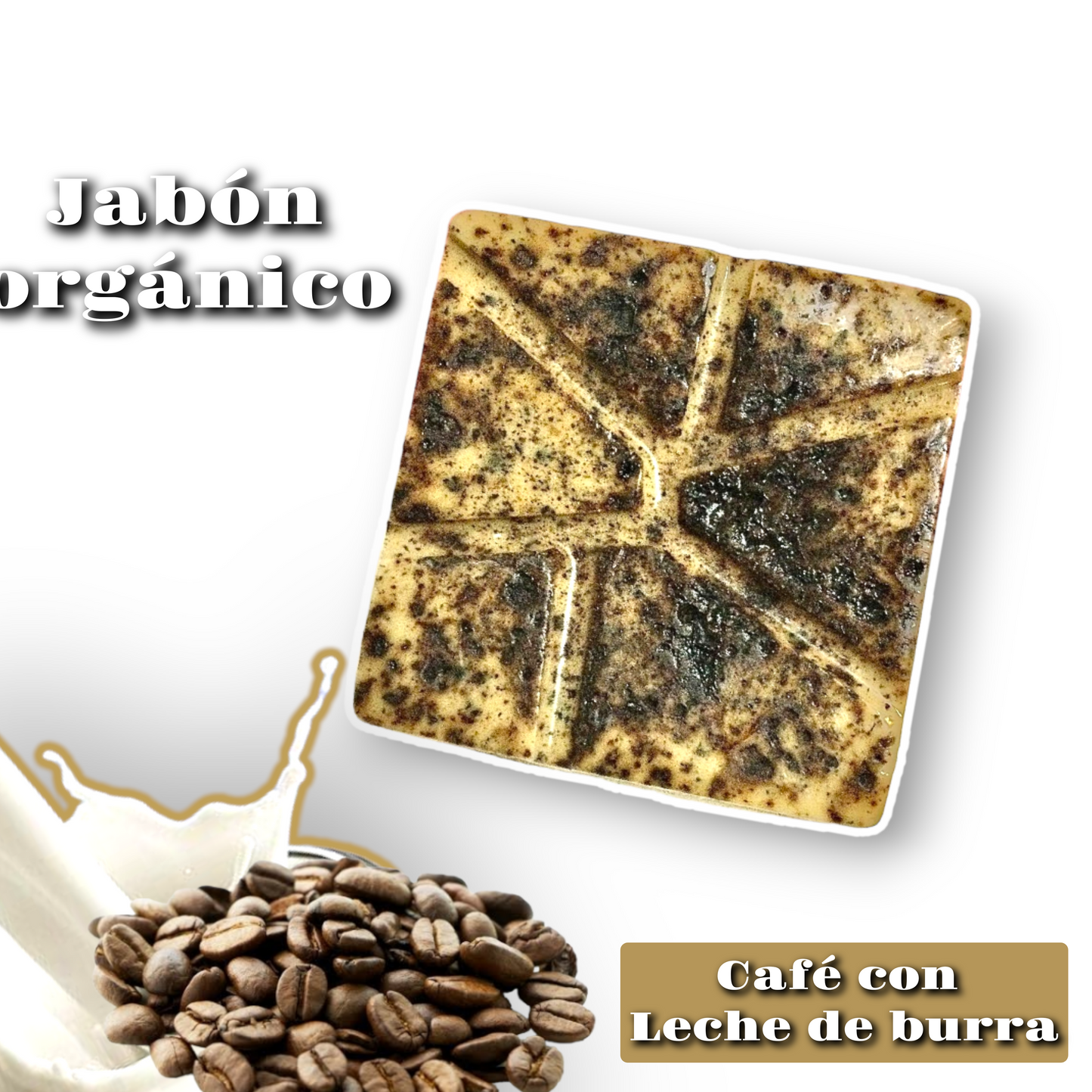 Jabón de Café y Leche de Burra 🥛☕️