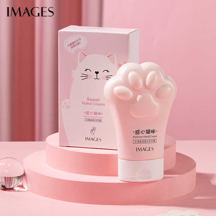 crema de manos de gatito