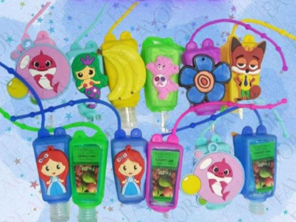 Gel Antibacterial pesonajes Variado