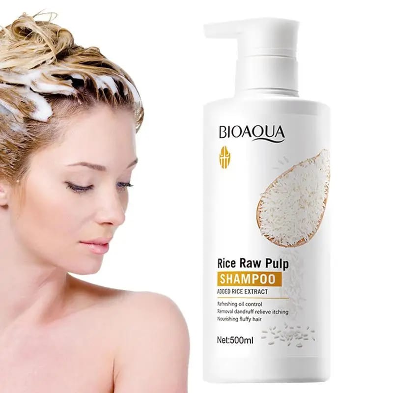 Shampoo Nutritivo con Extracto de Arroz Bioaqua