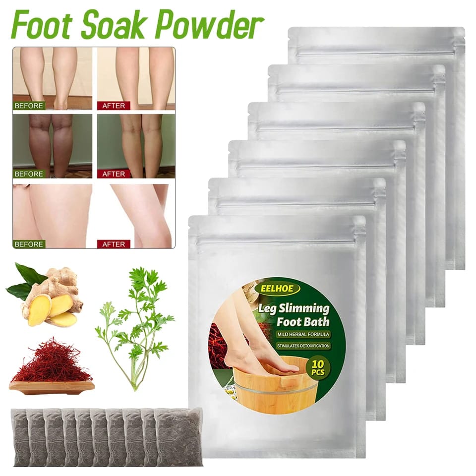 Baño de pies herbal desintoxicante (10 sobres)