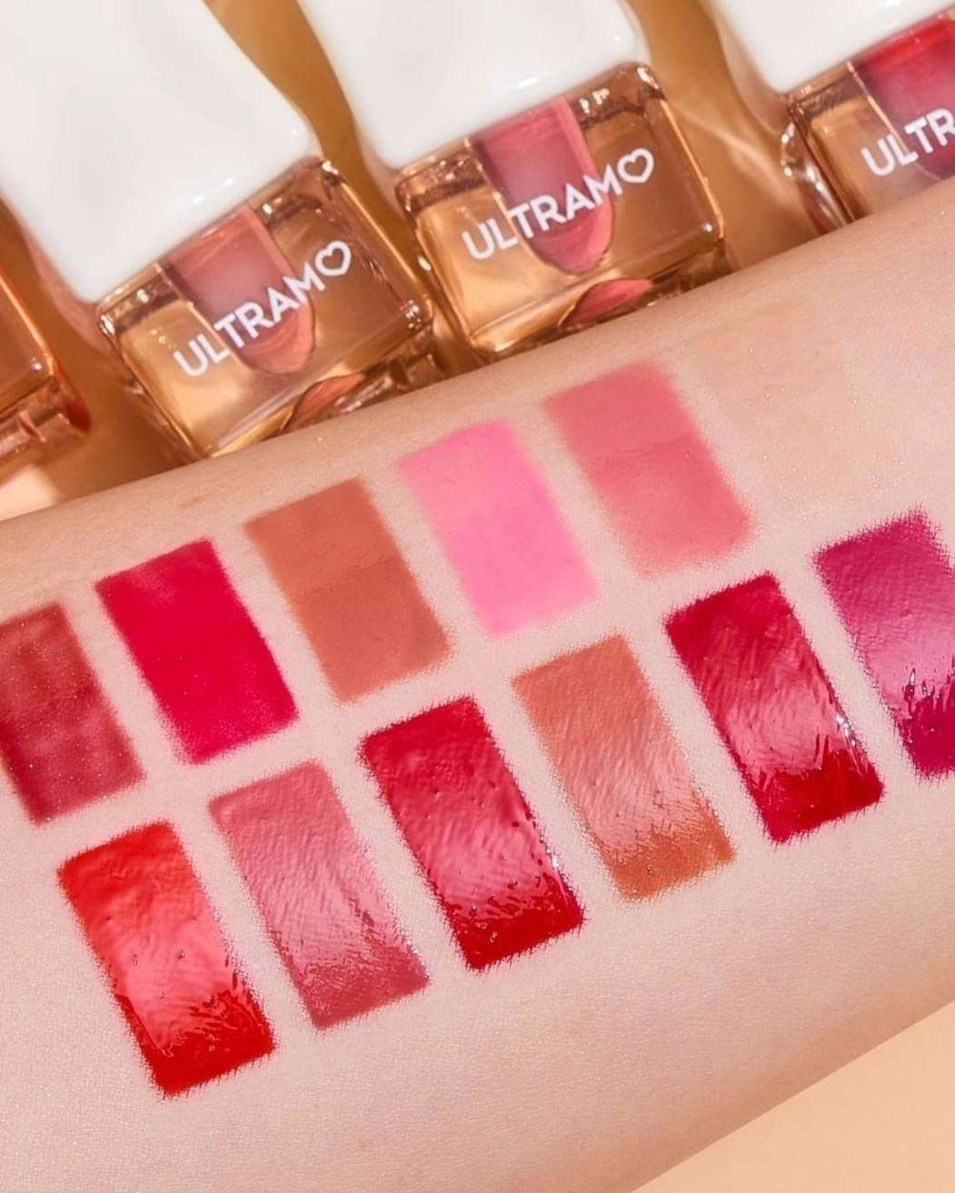 Lipgloss Matte Mirror Glaze Variado ULTRAMO