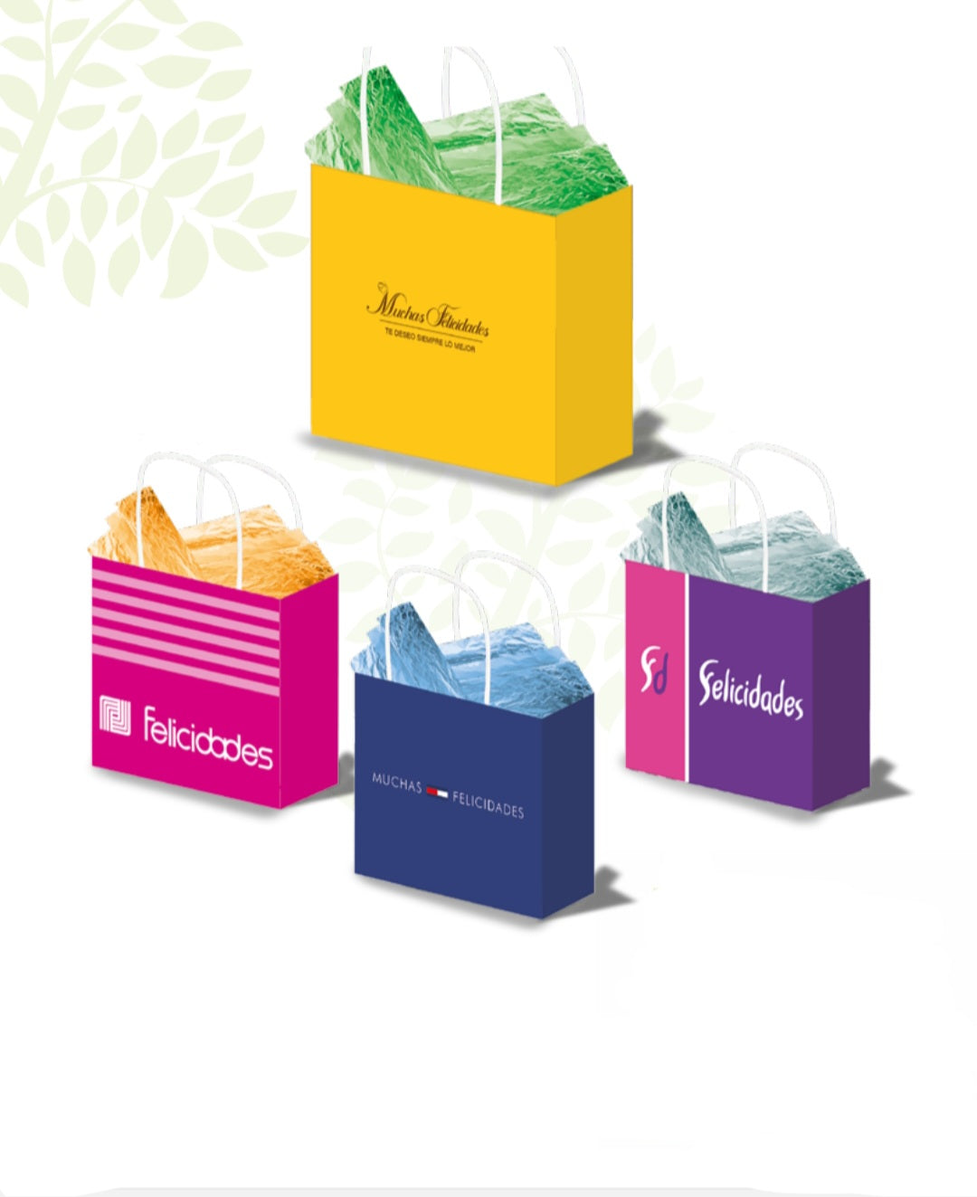 Bolsa Regalo Mediana Tipo Boutique + de 10 modelos Variada