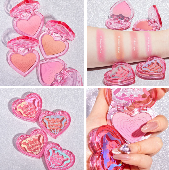 Rubor degradado corazon ULTRAMO