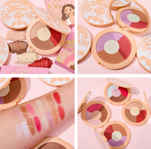 Paleta de sombras multiusos creative makeup ULTRAMO