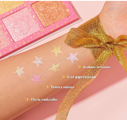 Paleta de iluminadores 6 tonos "Holiday Time" ULTRAMO