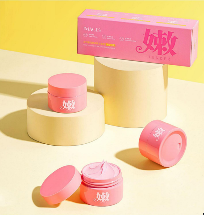 MASCARILLA DE ESENCIA DE ROSA 35G*3