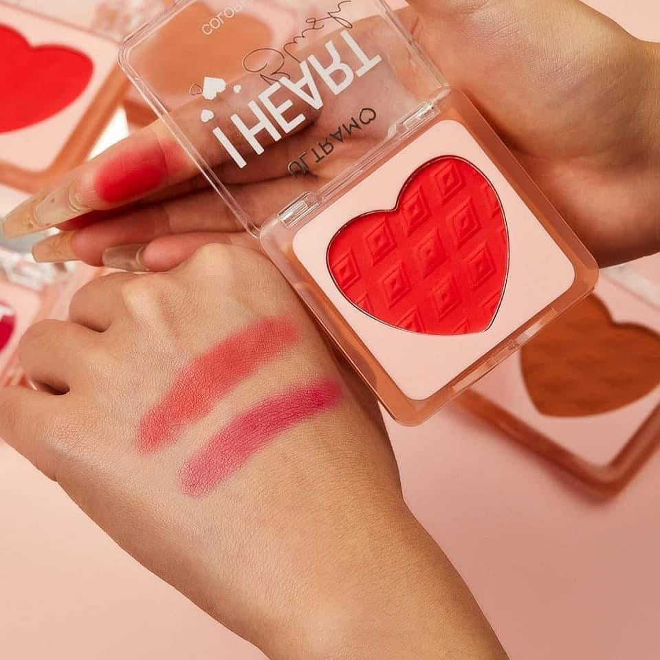 Rubor 4 tonos diferentes"Heart" ULTRAMO