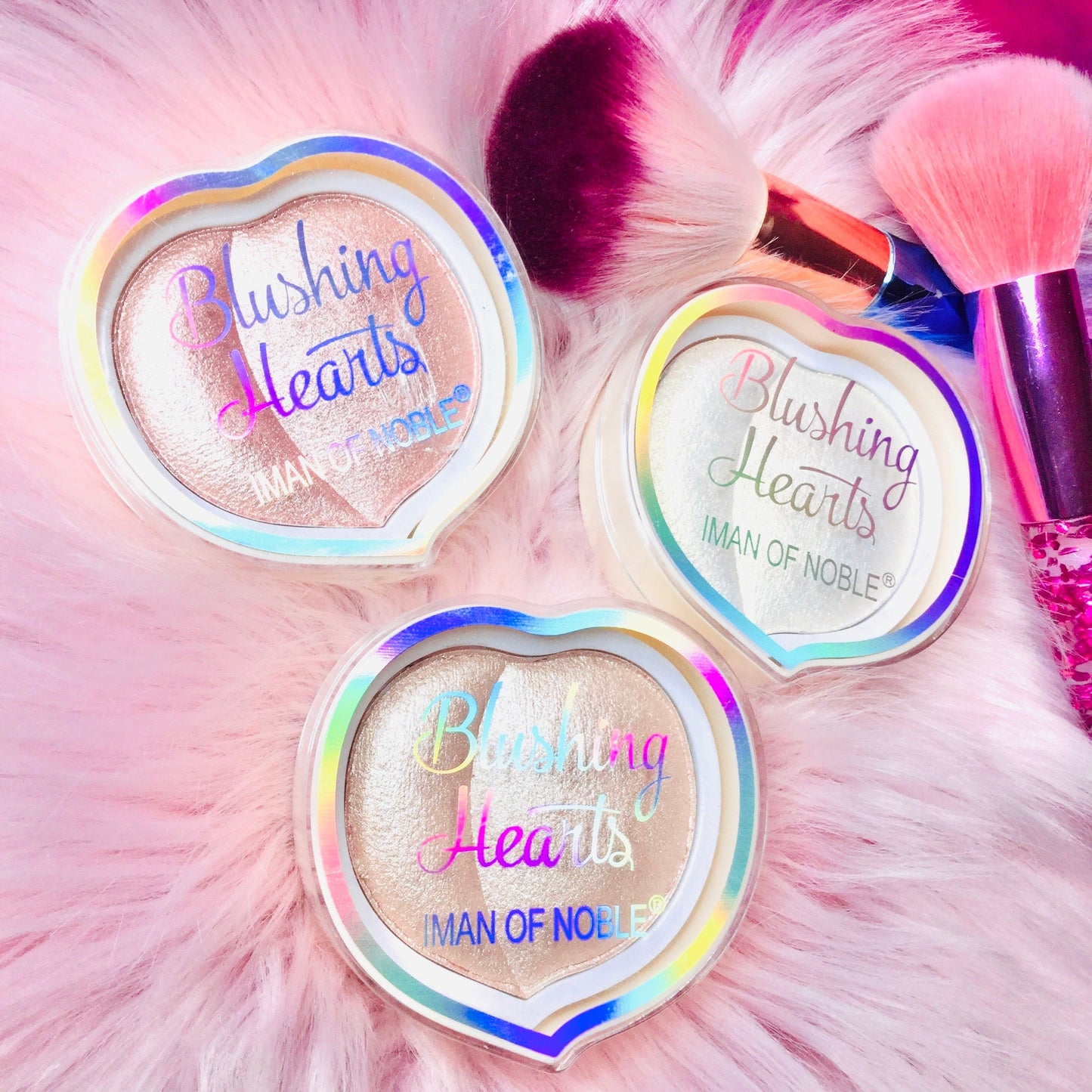 Iluminador Horneado en forma de Durazno All Over Glow MYAHO variado