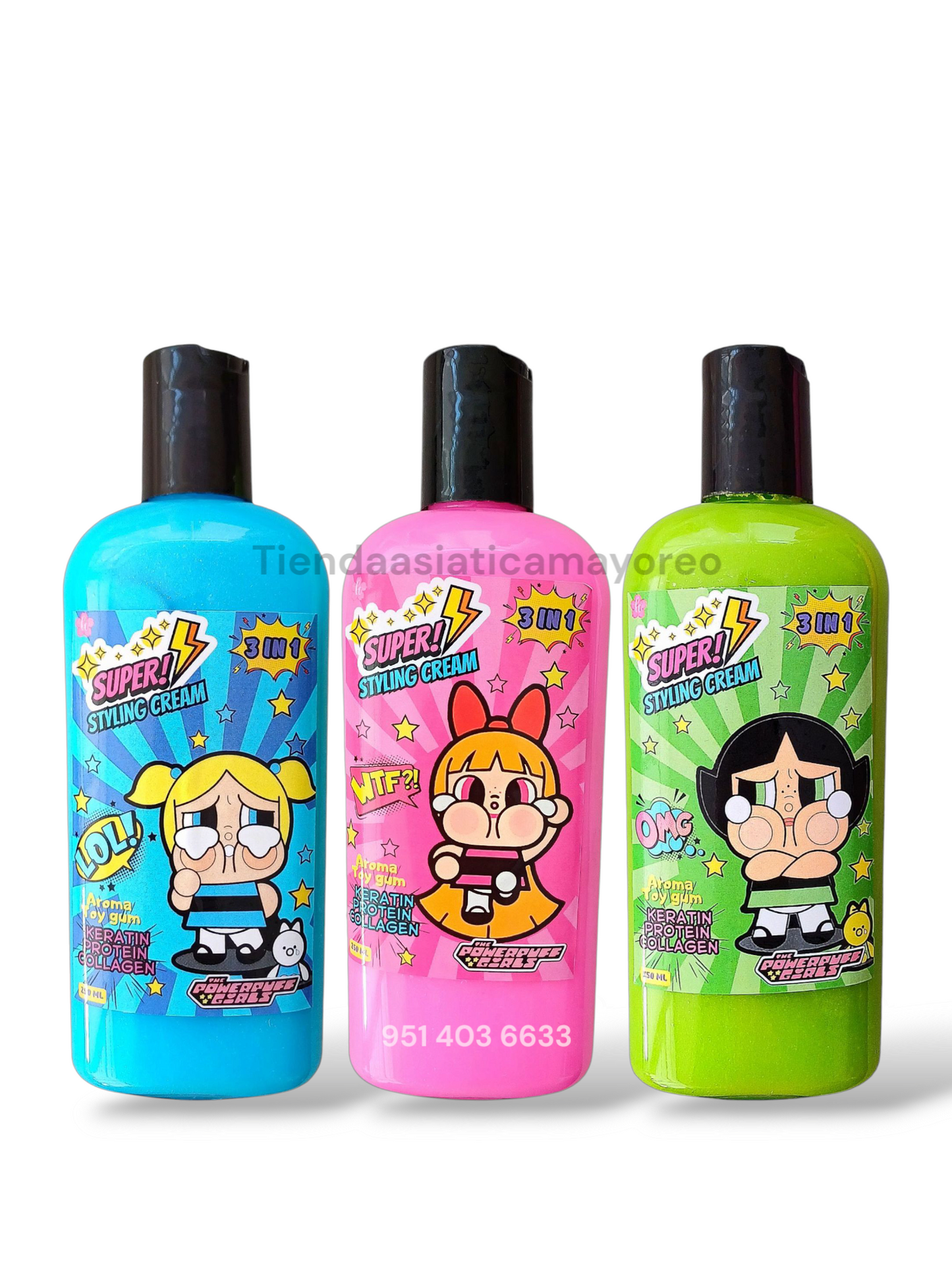 Crema para peinar aroma a chicle 250ml chicas super variad