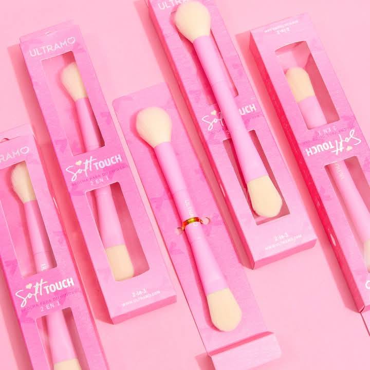 Paquete de brocha difuminadora precisa 2 en 1 ULTRAMO (6 piezas)