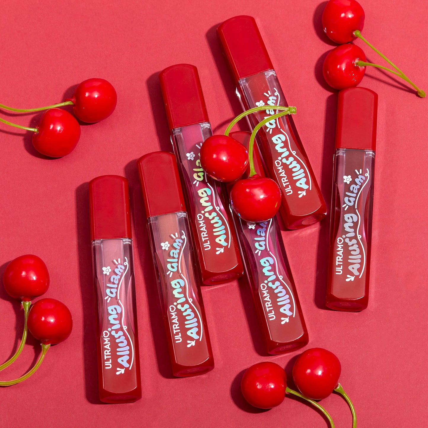 Caja de 12 piezas de labial liquido Alluring Glam ULTRAMO