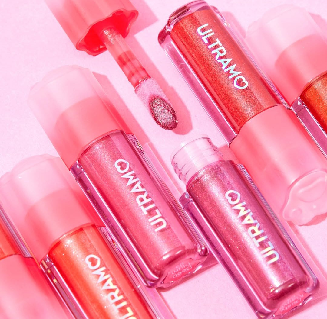 Caja de brillo labial patita de gato ULTRAMO (12 piezas)