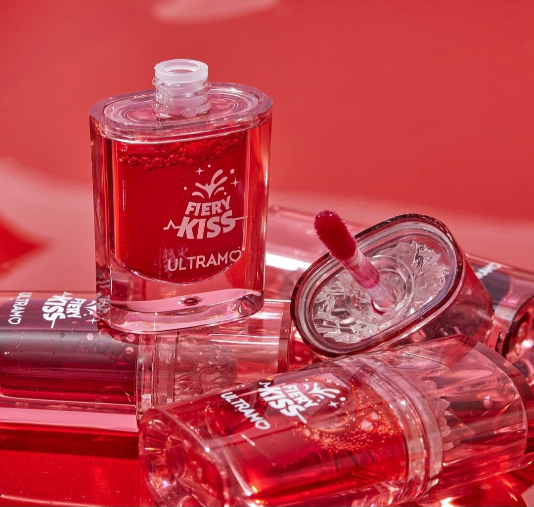 Caja de 12 piezas de tinta labial Fiery kiss ULTRAMO