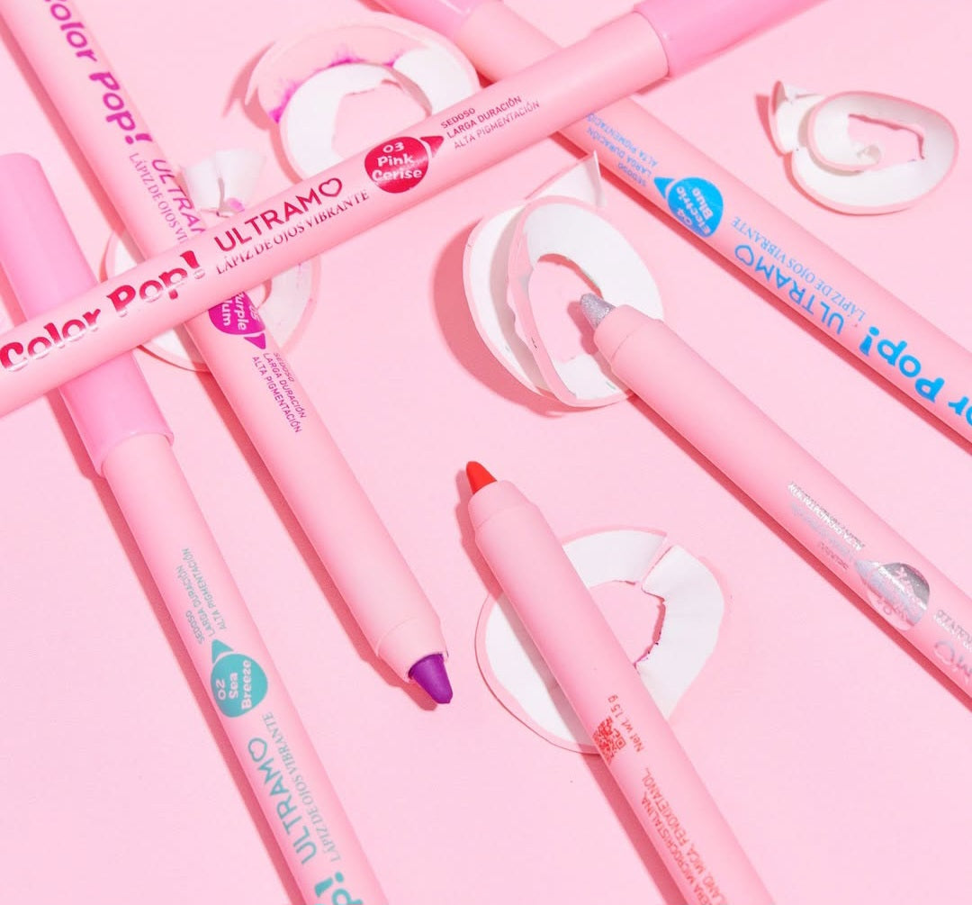 Caja de lapiz delineador de ojos color pop ULTRAMO (24 piezas)