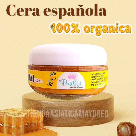 Cera española100% organica para depilar 110gr