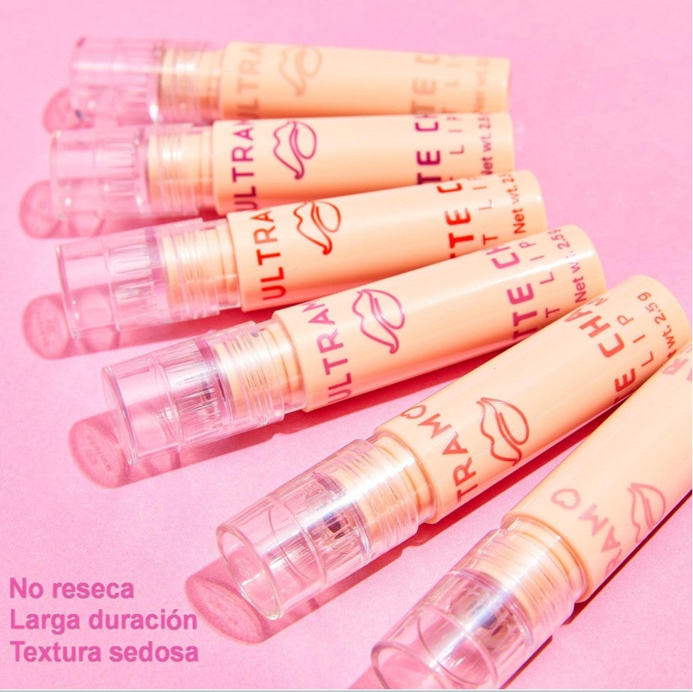 Caja de 18 piezas de labial efecto terciopelo ULTRAMO