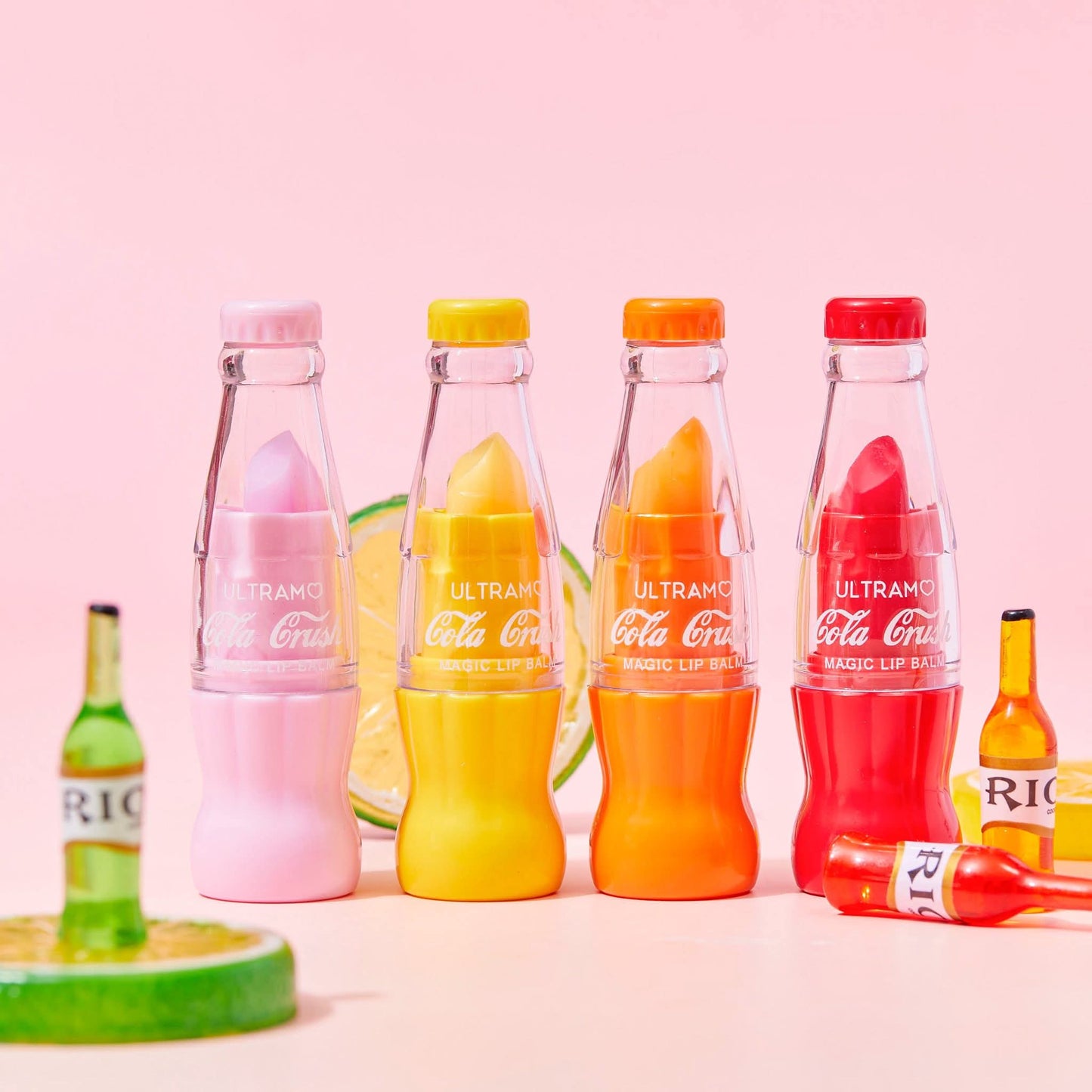 Caja de 24 balsamos labiales mágicos cola crush ULTRAMO