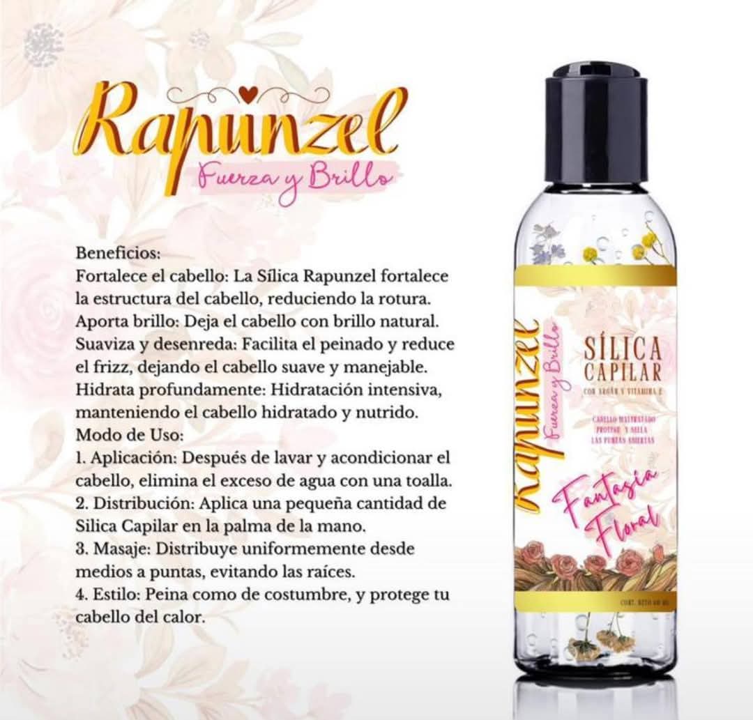 Silica capilar con argan y vitamina e Rapunzel