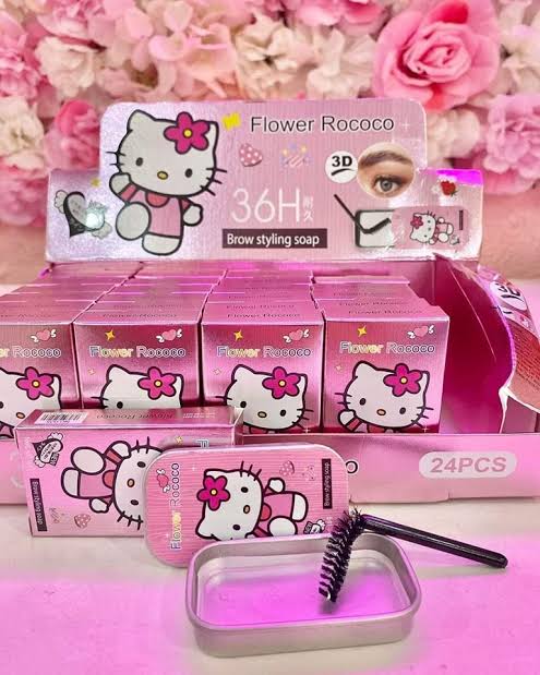 Jabon para cejas sanrio variado