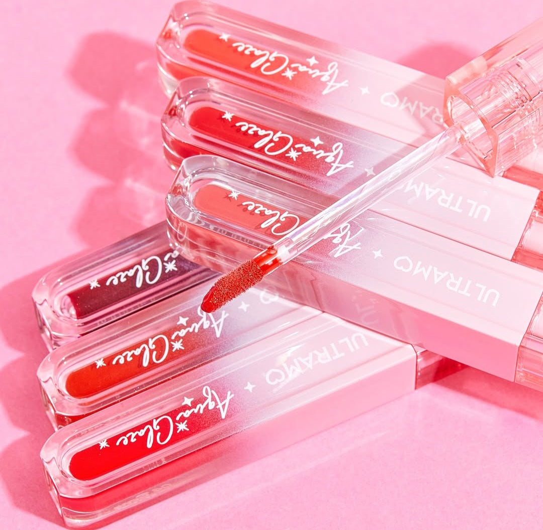 Caja de 12 piezas de brillo labial Aqua Glaze ULTRAMO