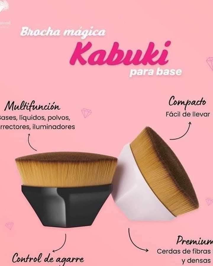 Brocha kabuki para base ULTRAMO