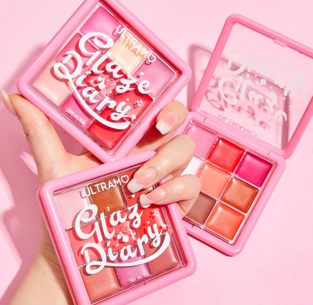 Paleta en crema para labios y mejillas Glazy Diary ULTRAMO