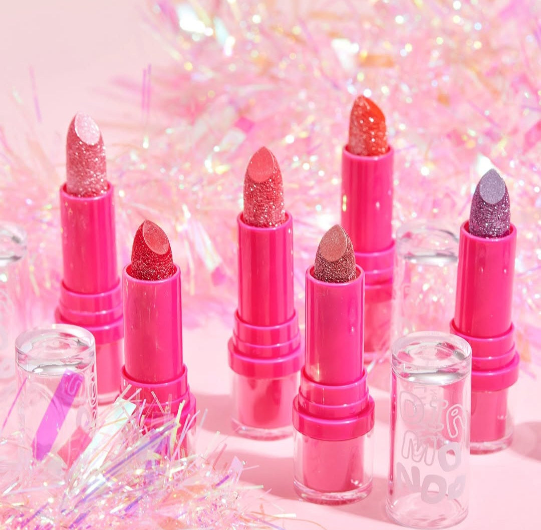 Caja de labial en barra efecto nacarado ULTRAMO (12 piezas)