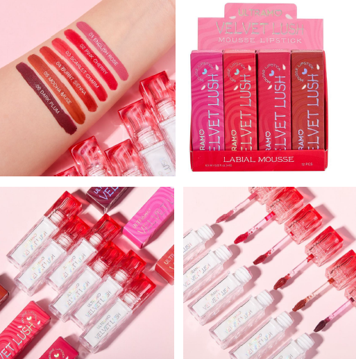 Labial mousse velvet lush ULTRAMO variado