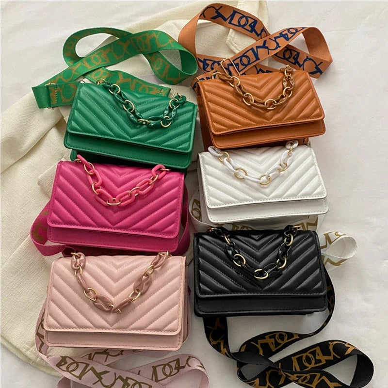 Mini Crossbody cadena variado