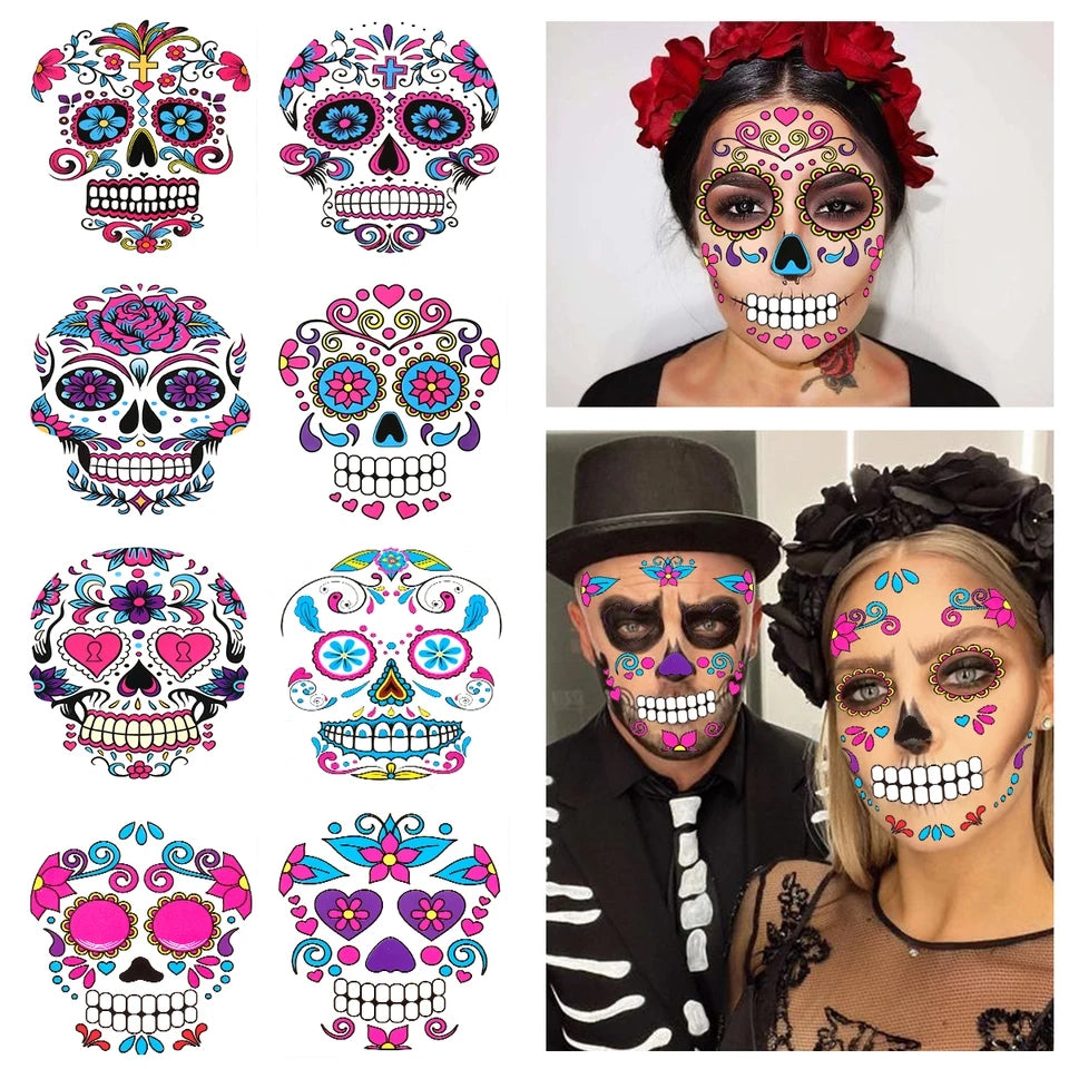 Tatuajes Halloween y Catrina Variado