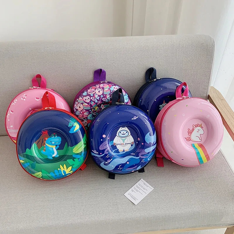 Mochila infantil en forma de dona disney variado