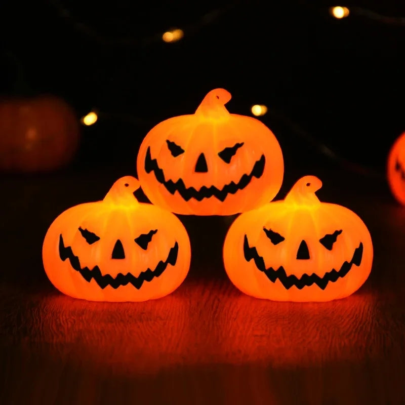 Calabaza con luz led