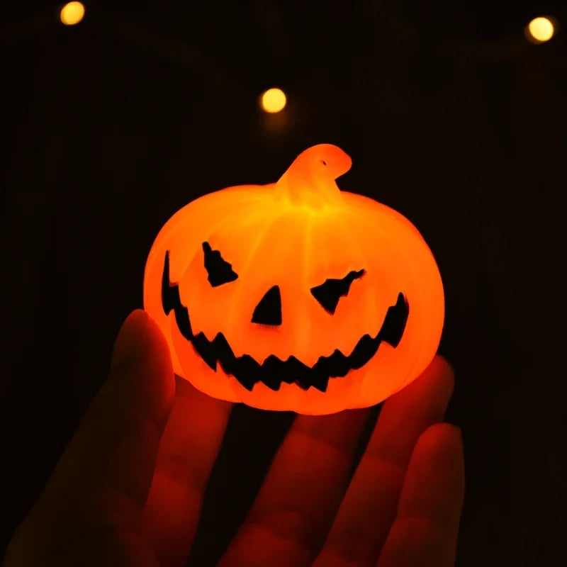 Calabaza con luz led