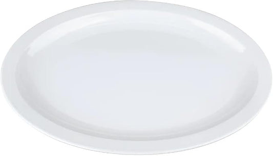 Plato de melamina blanco
