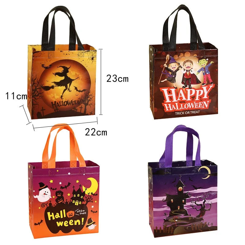 Bolsa plastificada Happy Halloween variado